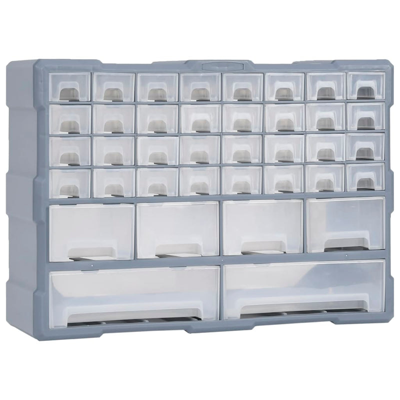 Multi-drawer Organiser with 38 Drawers 52x16x37.5 cm