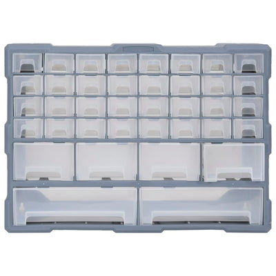 Multi-drawer Organiser with 38 Drawers 52x16x37.5 cm