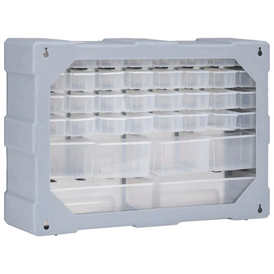 Multi-drawer Organiser with 38 Drawers 52x16x37.5 cm