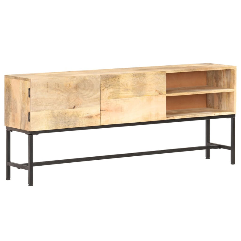 Sideboard 145x30x60 cm Solid Mango Wood