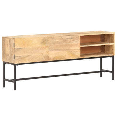 Sideboard 145x30x60 cm Solid Mango Wood