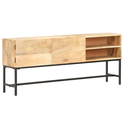 Sideboard 145x30x60 cm Solid Mango Wood