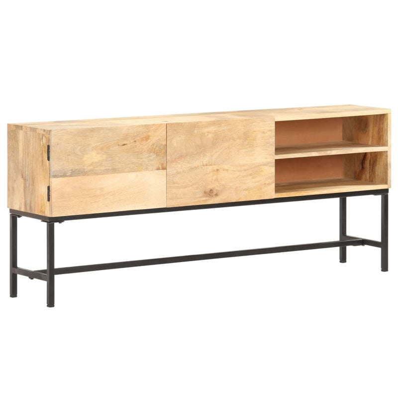 Sideboard 145x30x60 cm Solid Mango Wood