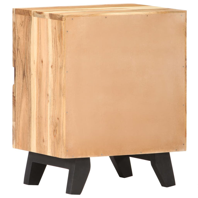 Bedside Cabinet 40x30x51 cm Solid Acacia Wood