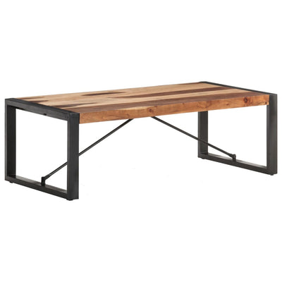 Coffee Table 120x60x40 cm Solid Wood