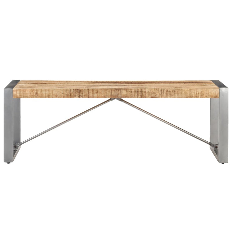 Coffee Table 120x60x40 cm Rough Mango Wood