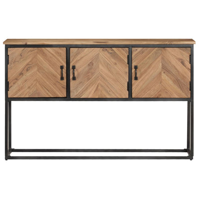 Sideboard 120x30x75 cm Solid Acacia Wood