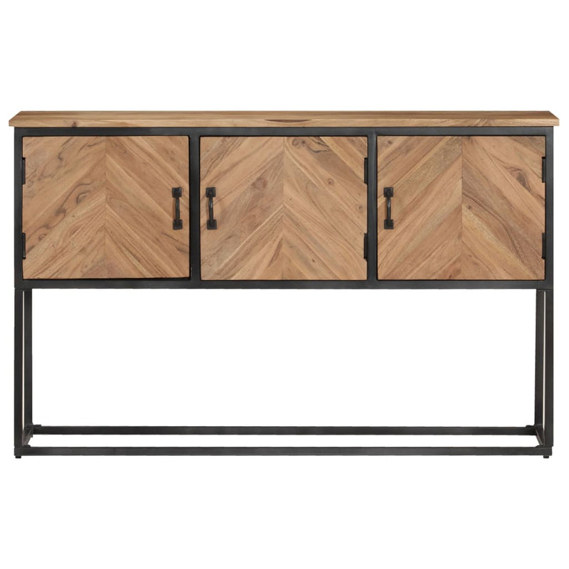 Sideboard 120x30x75 cm Solid Acacia Wood