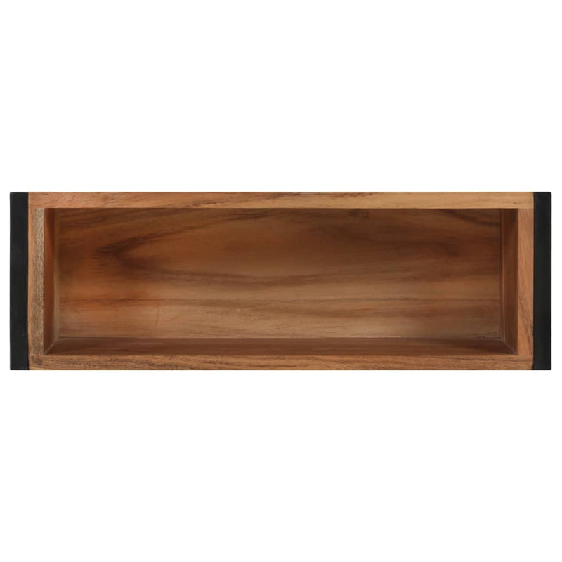 Planter 60x20x68 cm Solid Acacia Wood