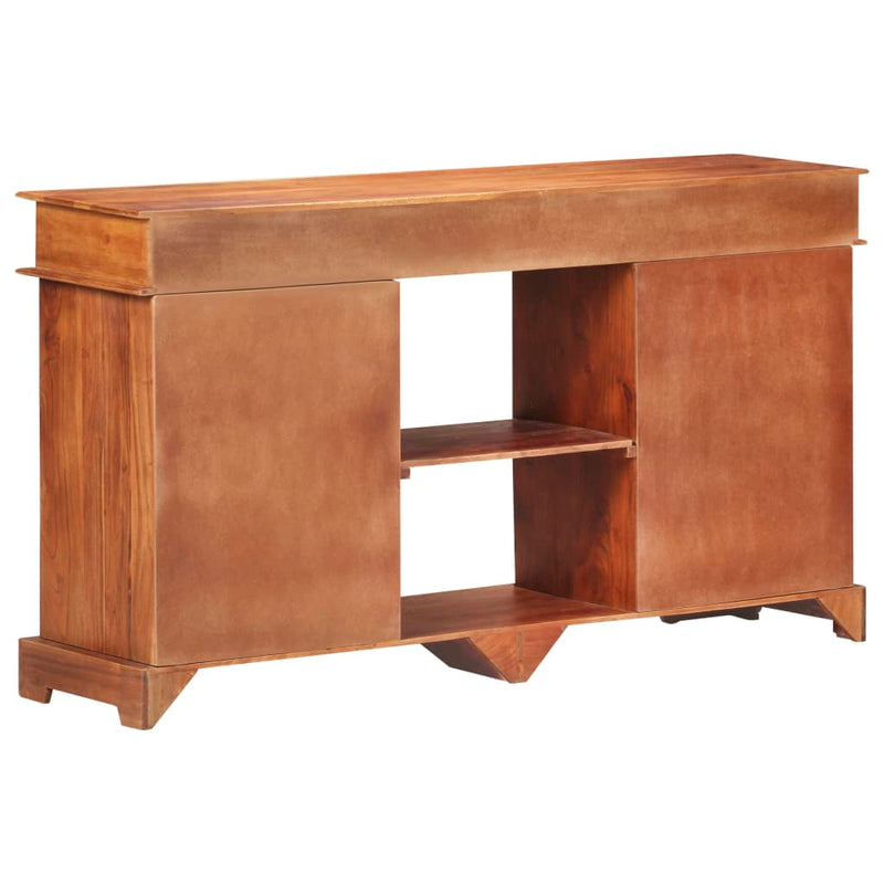 Sideboard 135x35x75 cm Solid Acacia Wood