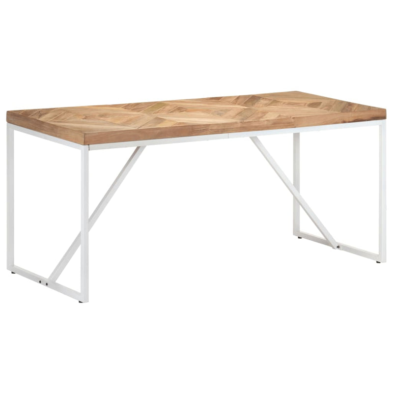 Dining Table 160x70x76 cm Solid Acacia and Mango Wood