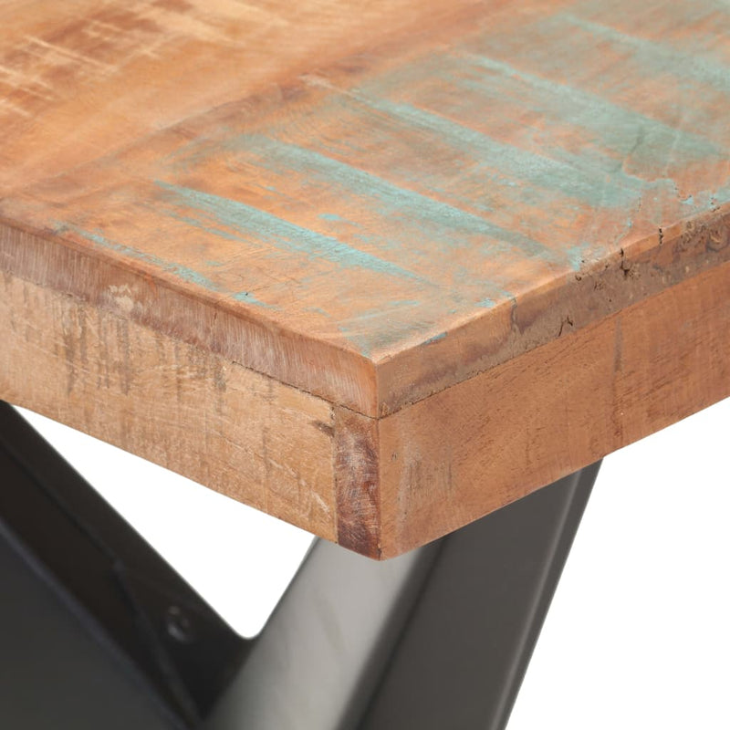 Dining Table 120x60x76 cm Solid Reclaimed Wood