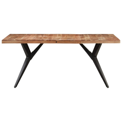 Dining Table 160x80x76 cm Solid Acacia Wood