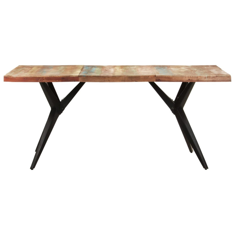 Dining Table 180x90x76 cm Solid Reclaimed Wood