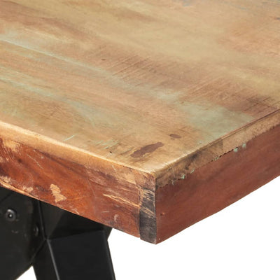 Dining Table 180x90x76 cm Solid Reclaimed Wood