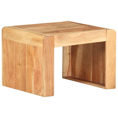 Side Table 43x40x30 cm Solid Acacia Wood