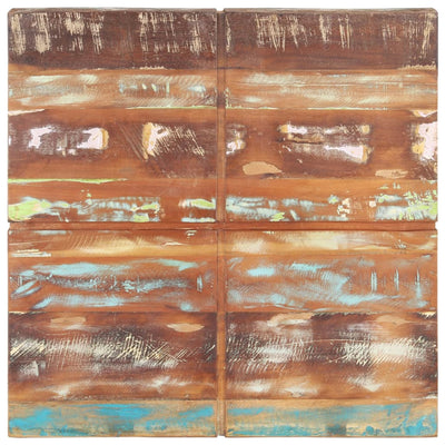 Coffee Table 80x80x28 cm Solid Reclaimed Wood