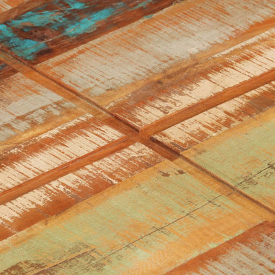 Coffee Table 80x80x28 cm Solid Reclaimed Wood