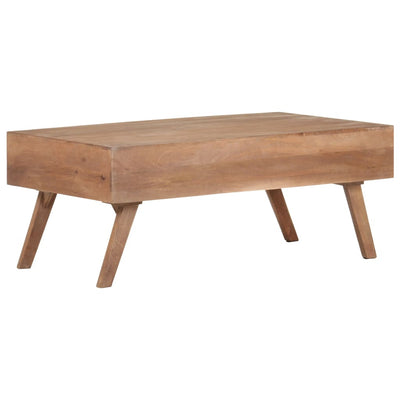 Coffee Table 100x60x40 cm Solid Mango Wood