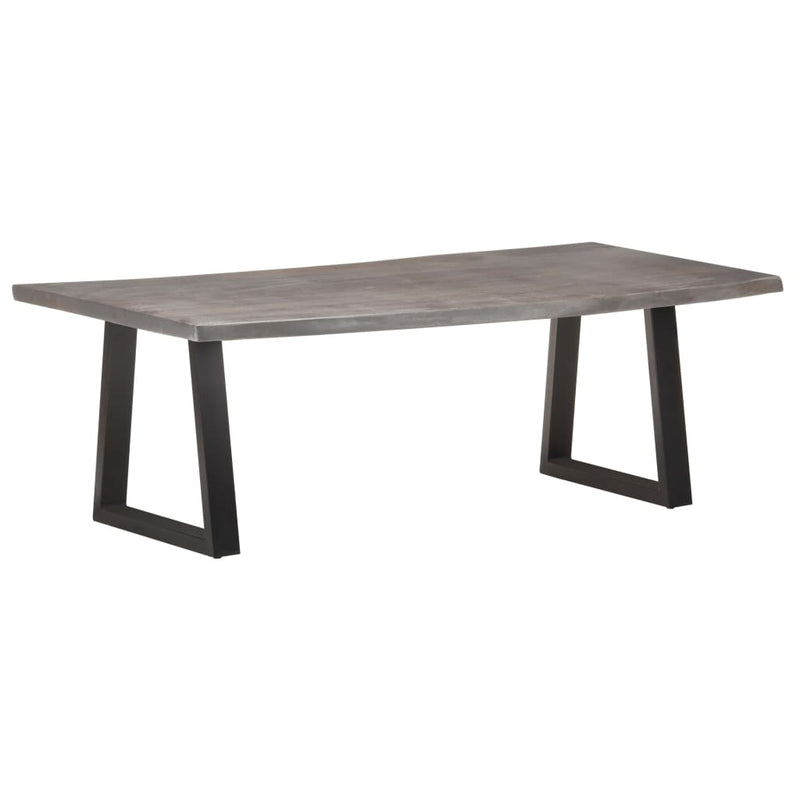 Coffee Table with Live Edges 115x60x40 cm Solid Acacia Wood