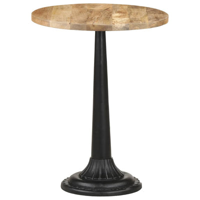 Bistro Table Ø60x76 cm Rough Mango Wood