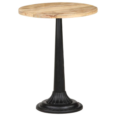 Bistro Table Ø60x76 cm Rough Mango Wood