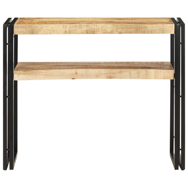 Console Table 90x30x75 cm Rough Mango Wood