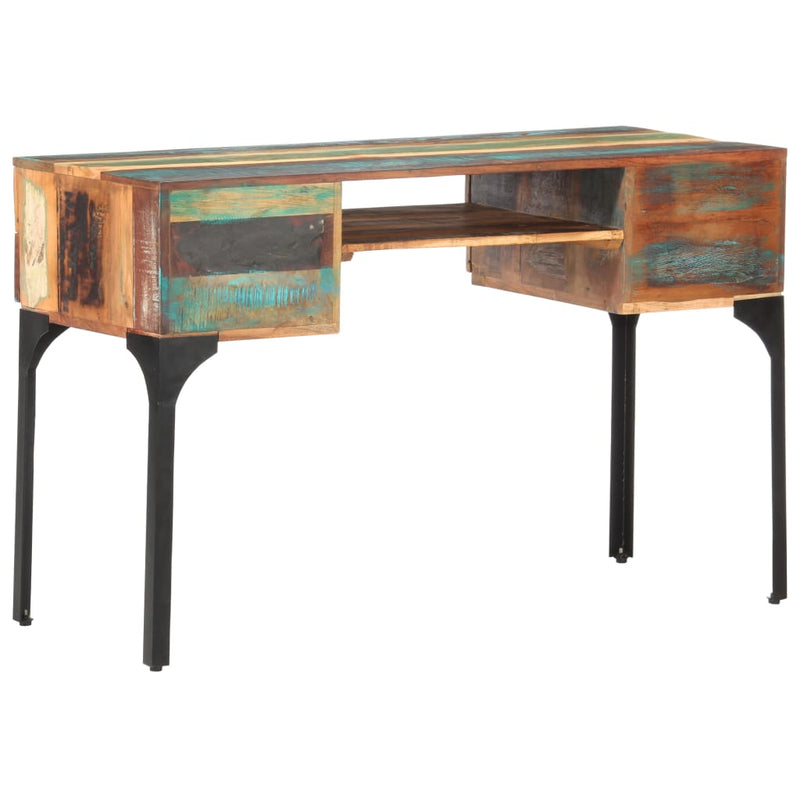 Desk 118x48x75 cm Solid Reclaimed Wood