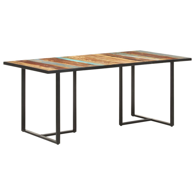 Dining Table 180 cm Solid Reclaimed Wood