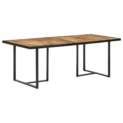 Dining Table 200 cm Rough Mango Wood