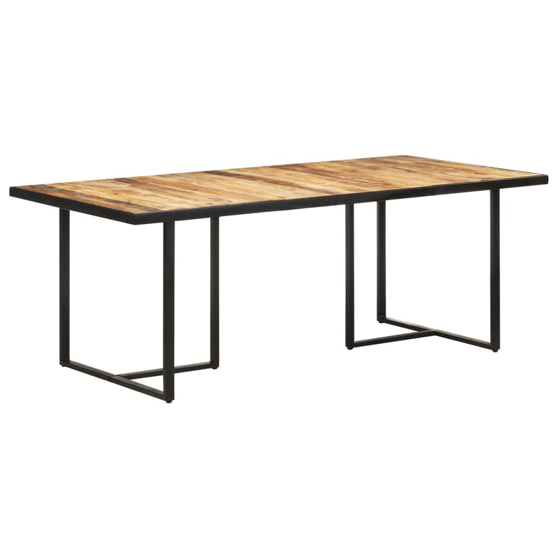 Dining Table 200 cm Rough Mango Wood