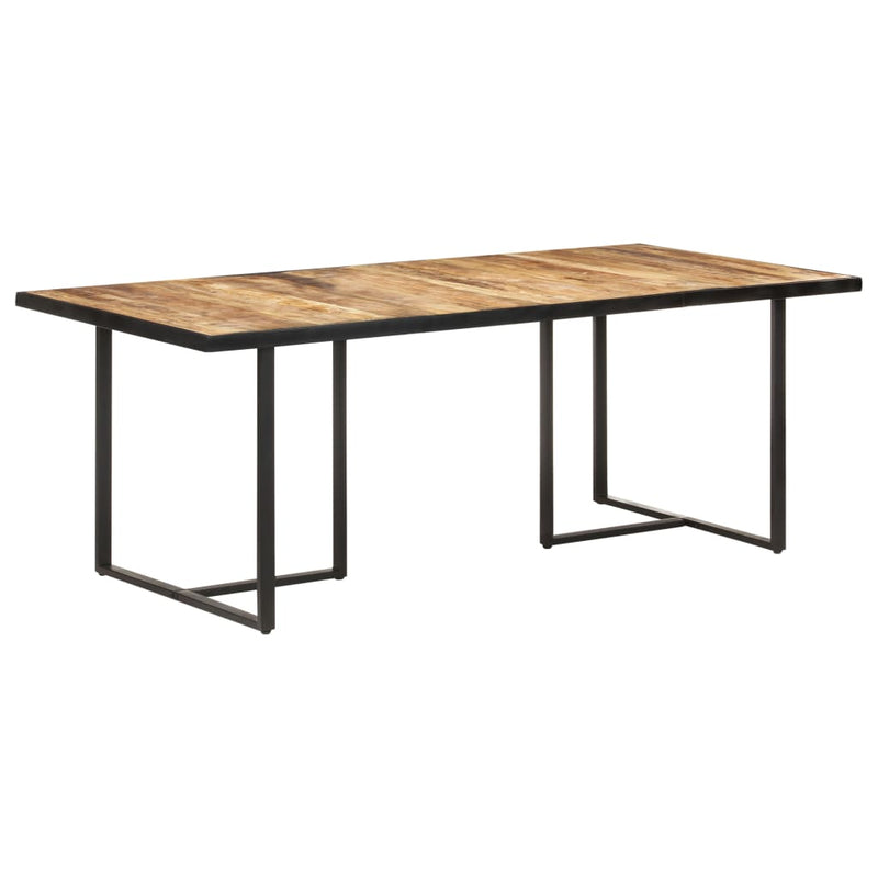 Dining Table 200 cm Rough Mango Wood