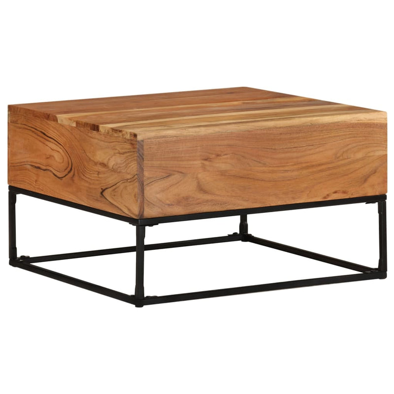 Coffee Table 68x68x41 cm Solid Acacia Wood