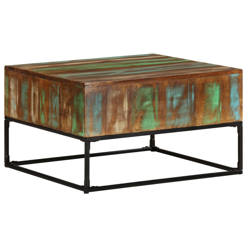 Coffee Table 68x68x41 cm Solid Reclaimed Wood