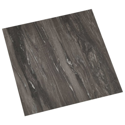 Self-adhesive Flooring Planks 55 pcs PVC 5.11 m² Dark Grey