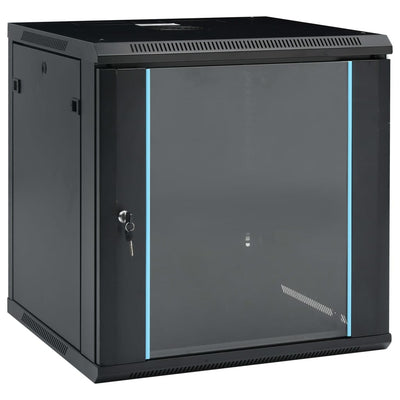 12U Wall Mounted Network Cabinet 19" IP20 600x600x640 mm