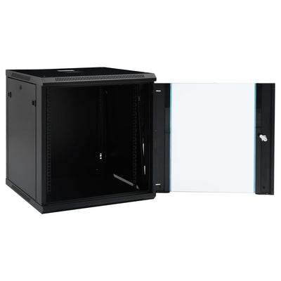 12U Wall Mounted Network Cabinet 19" IP20 600x600x640 mm