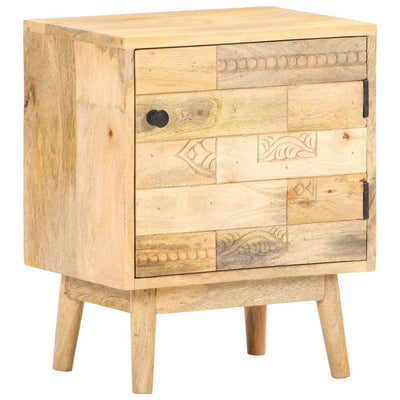 Bedside Cabinet 40x30x50 cm Solid Mango Wood