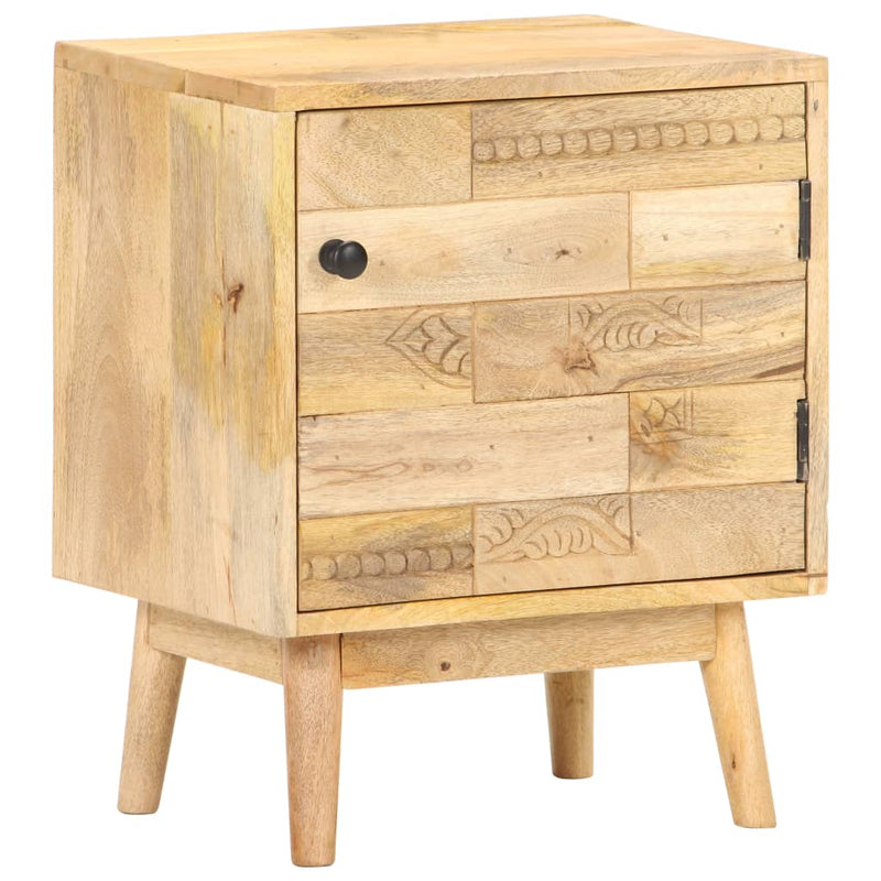 Bedside Cabinet 40x30x50 cm Solid Mango Wood