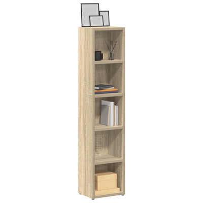 CD Cabinets 2 pcs Sonoma Oak 21x16x93.5 cm Engineered Wood