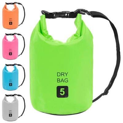 Dry Bag Green 5 L PVC