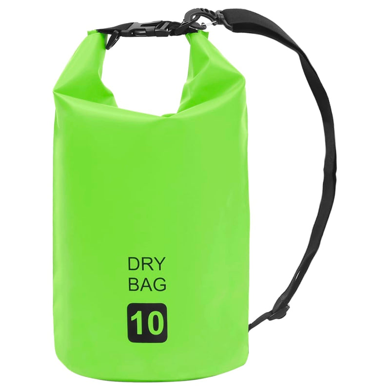 Dry Bag Green 10 L PVC