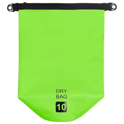 Dry Bag Green 10 L PVC