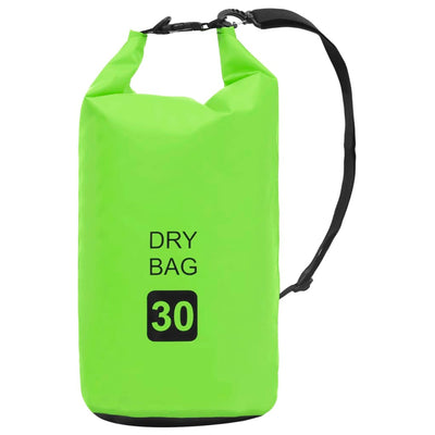 Dry Bag Green 30 L PVC