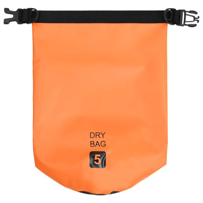 Dry Bag Orange 5 L PVC