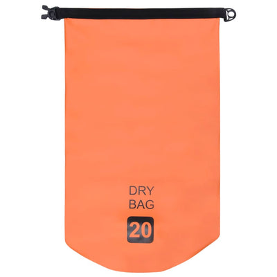 Dry Bag Orange 20 L PVC