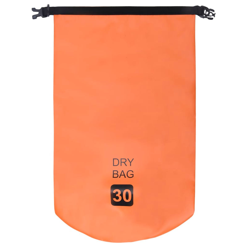 Dry Bag Orange 30 L PVC