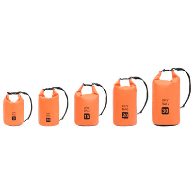 Dry Bag Orange 30 L PVC