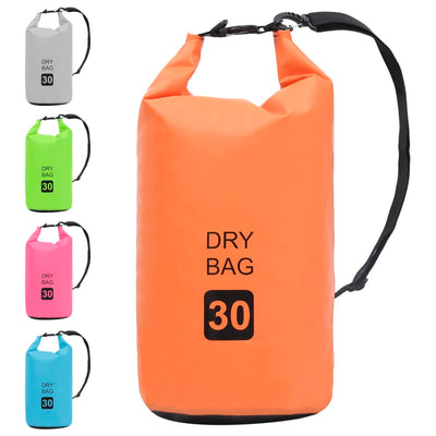 Dry Bag Orange 30 L PVC