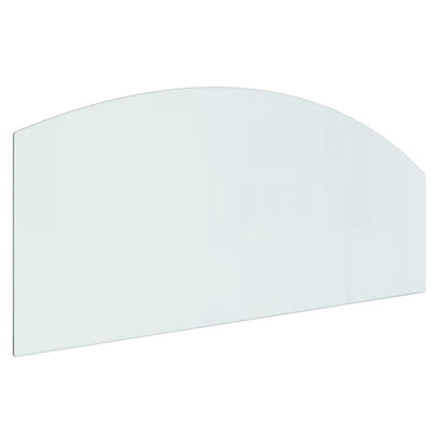 Fireplace Glass Plate 120x50 cm